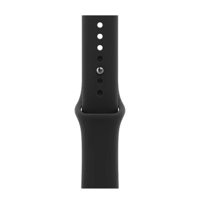 Apple Watch Series 12 GPS + Cellular 46mm Black Aluminium Case with Black Sport Band - M/L